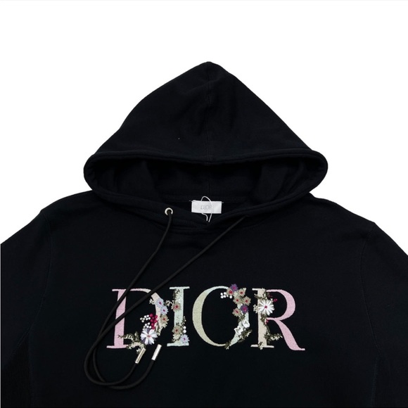 DIOR Hoodie Flower logo - Picture 4 of 5